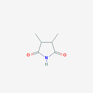 molecular formula C6H9NO2 B2917650 3,4-Dimethylpyrrolidine-2,5-dione CAS No. 33425-47-7