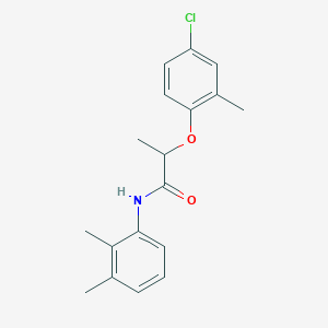 2-(4-chloro-2-methylphenoxy)-N-(2,3-dimethylphenyl)propanamide