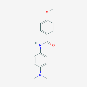molecular formula C16H18N2O2 B291774 N-[4-(dimethylamino)phenyl]-4-methoxybenzamide 