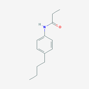 molecular formula C13H19NO B291781 N-(4-butylphenyl)propanamide 