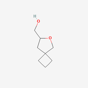 molecular formula C8H14O2 B2917849 {6-Oxaspiro[3.4]octan-7-yl}methanol CAS No. 2060006-45-1