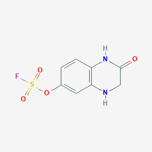 7-Fluorosulfonyloxy-3-oxo-2,4-dihydro-1H-quinoxaline