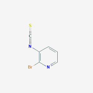 molecular formula C6H3BrN2S B2917899 2-溴-3-异硫氰酸酯吡啶 CAS No. 1360887-36-0