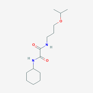 N'-cyclohexyl-N-(3-propan-2-yloxypropyl)oxamide