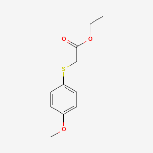 Ethyl 2-(4-methoxyphenyl)sulfanylacetate