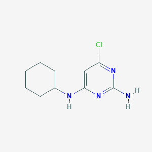 B2917937 6-Chloro-N4-cyclohexylpyrimidine-2,4-diamine CAS No. 30182-26-4