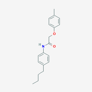 molecular formula C19H23NO2 B291800 N-(4-butylphenyl)-2-(4-methylphenoxy)acetamide 