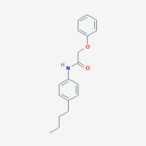 molecular formula C18H21NO2 B291801 N-(4-butylphenyl)-2-phenoxyacetamide 