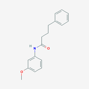 N-(3-methoxyphenyl)-4-phenylbutanamide