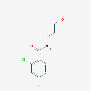 molecular formula C11H13Cl2NO2 B291806 2,4-dichloro-N-(3-methoxypropyl)benzamide 