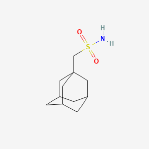 molecular formula C11H19NO2S B2918195 Adamantan-1-ylmethanesulfonamide CAS No. 1283721-16-3