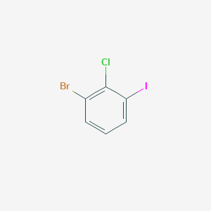 molecular formula C6H3BrClI B2918229 1-Bromo-2-chloro-3-iodobenzene CAS No. 57012-50-7