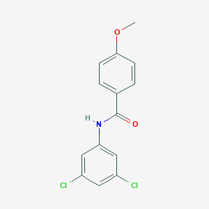 molecular formula C14H11Cl2NO2 B291823 N-(3,5-dichlorophenyl)-4-methoxybenzamide 