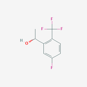 (1R)-1-[5-Fluoro-2-(trifluoromethyl)phenyl]ethanol