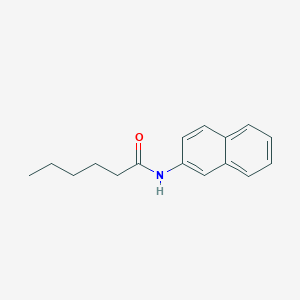 molecular formula C16H19NO B291832 N-(2-Naphthyl)hexanamide 