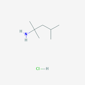 molecular formula C7H18ClN B2918344 (1,1,3-Trimethylbutyl)amine hydrochloride CAS No. 311813-01-1