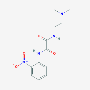 molecular formula C12H16N4O4 B2918371 N1-(2-(dimethylamino)ethyl)-N2-(2-nitrophenyl)oxalamide CAS No. 941945-80-8