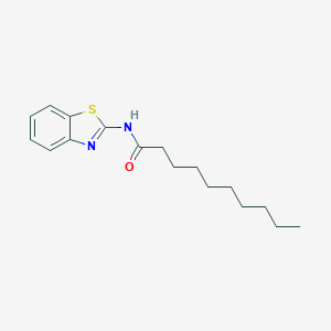 N-(1,3-benzothiazol-2-yl)decanamide