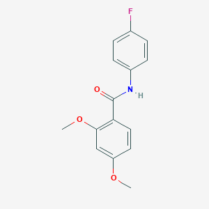 N-(4-fluorophenyl)-2,4-dimethoxybenzamide