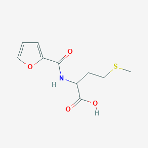 molecular formula C10H13NO4S B2918467 2-(Furan-2-ylformamido)-4-(methylsulfanyl)butanoic acid CAS No. 65054-95-7