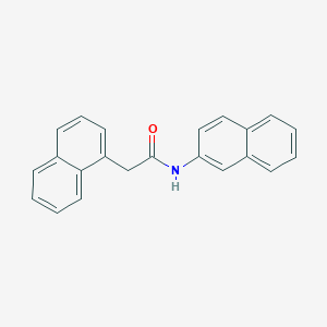 molecular formula C22H17NO B291847 2-(1-naphthyl)-N-(2-naphthyl)acetamide 