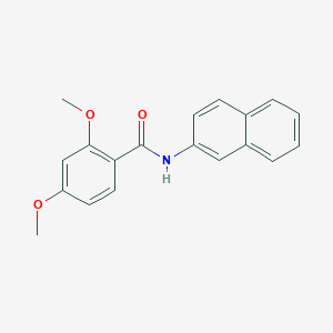 molecular formula C19H17NO3 B291848 2,4-dimethoxy-N-naphthalen-2-ylbenzamide 