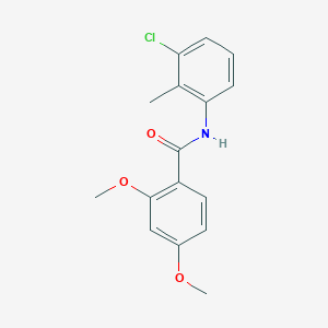 N-(3-chloro-2-methylphenyl)-2,4-dimethoxybenzamide