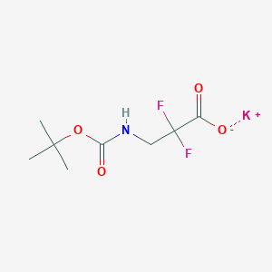 Boc-3-amino-2,2-difluoro-propionic acid potassium salt
