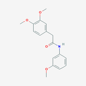 2-(3,4-dimethoxyphenyl)-N-(3-methoxyphenyl)acetamide