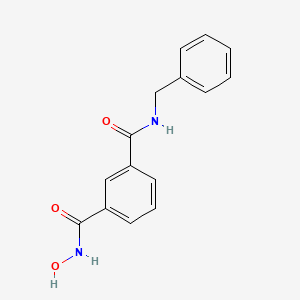 molecular formula C15H14N2O3 B2918578 1-N-benzyl-3-N-hydroxybenzene-1,3-dicarboxamide CAS No. 1440210-00-3