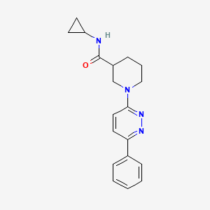 N-cyclopropyl-1-(6-phenylpyridazin-3-yl)piperidine-3-carboxamide