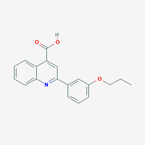 2-(3-Propoxyphenyl)quinoline-4-carboxylic acid