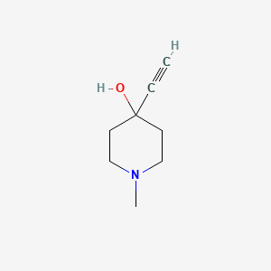 4-Ethynyl-1-methylpiperidin-4-ol