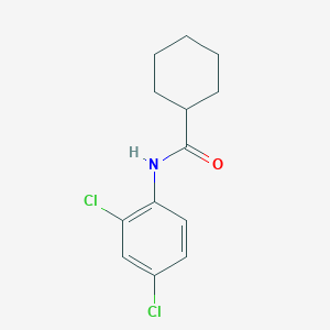 molecular formula C13H15Cl2NO B291869 N-(2,4-dichlorophenyl)cyclohexanecarboxamide 