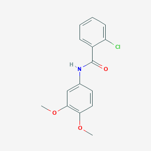 2-chloro-N-(3,4-dimethoxyphenyl)benzamide
