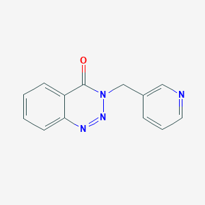 3-(Pyridin-3-ylmethyl)-1,2,3-benzotriazin-4-one