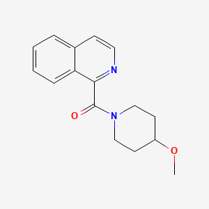 molecular formula C16H18N2O2 B2918758 1-(4-Methoxypiperidine-1-carbonyl)isoquinoline CAS No. 2097913-50-1
