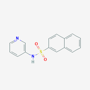 molecular formula C15H12N2O2S B291877 N-(pyridin-3-yl)naphthalene-2-sulfonamide 