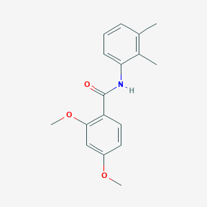 molecular formula C17H19NO3 B291885 N-(2,3-dimethylphenyl)-2,4-dimethoxybenzamide 