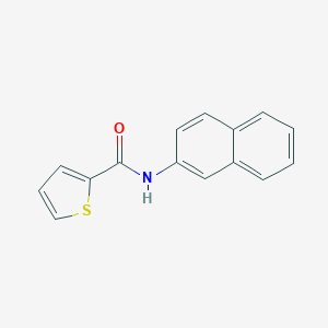 molecular formula C15H11NOS B291886 N-(2-naphthyl)thiophene-2-carboxamide 