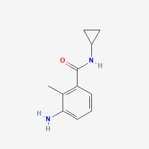 3-Amino-N-cyclopropyl-2-methylbenzamide