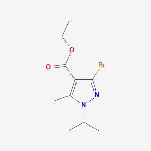 Ethyl 3-bromo-5-methyl-1-propan-2-ylpyrazole-4-carboxylate