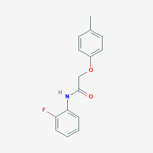 N-(2-fluorophenyl)-2-(4-methylphenoxy)acetamide