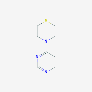 4-Pyrimidin-4-ylthiomorpholine