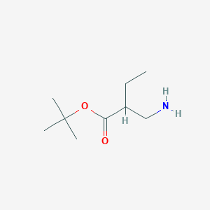 Tert-butyl 2-(aminomethyl)butanoate