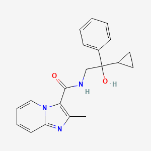 N-(2-cyclopropyl-2-hydroxy-2-phenylethyl)-2-methylimidazo[1,2-a]pyridine-3-carboxamide
