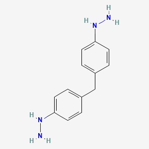 [4-[(4-Hydrazinylphenyl)methyl]phenyl]hydrazine
