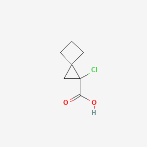 2-Chlorospiro[2.3]hexane-2-carboxylic acid