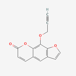 9-(Prop-2-yn-1-yloxy)furo[3,2-g]chromen-2-one