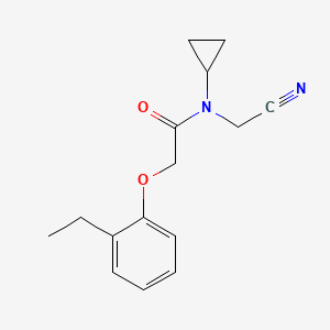 N-(cyanomethyl)-N-cyclopropyl-2-(2-ethylphenoxy)acetamide